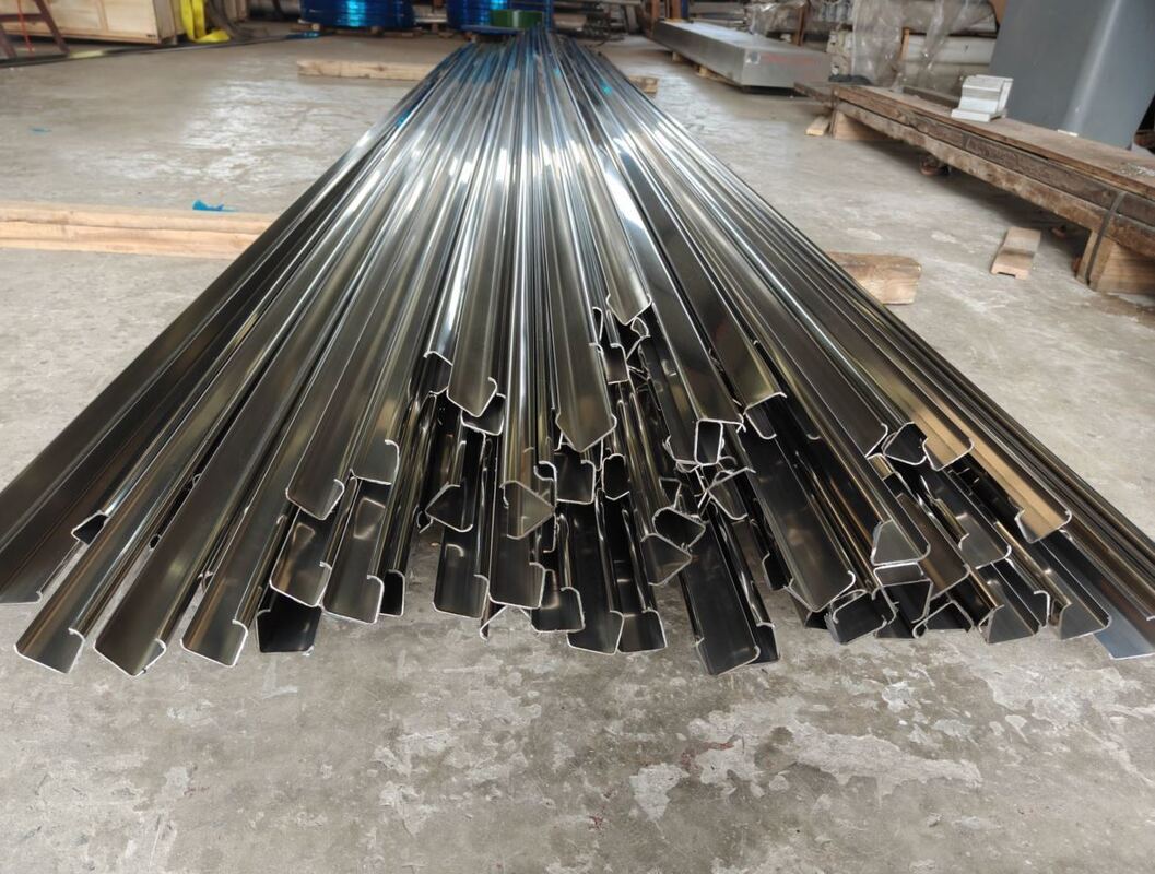 7005 Liga de alumínio 4800MM Comprimento Perfil extrudido de alumínio para a sonda de perfuração hidráulica de rocha