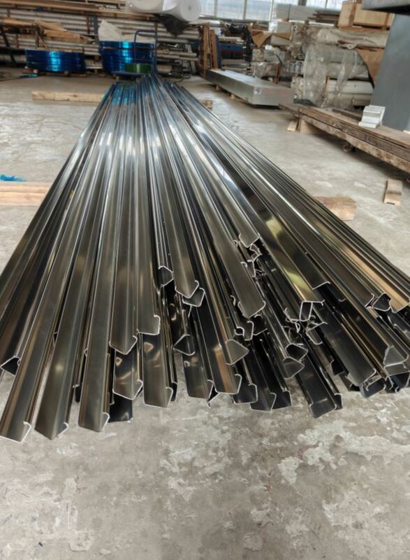 7005 Liga de alumínio 4800MM Comprimento Perfil extrudido de alumínio para a sonda de perfuração hidráulica de rocha